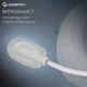 Навушники GamePro Asgard Freya Pro Wireless White/Blue (HSW201WB) GamePro HSW201WB 922189 - зображення 9