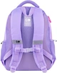 Рюкзак GoPack Education 182M Cute Ears 41x29x17 см 15 л Фиолетовый (GO26-182M-4) - изображение 6