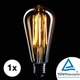 Лампа накаливания CROWN LED Edison EL10 эквивалент 40 Вт 2000 К теплый белый - изображение 2