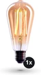 Лампа накаливания CROWN LED Edison EL10 эквивалент 40 Вт 2000 К теплый белый - изображение 4