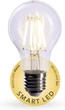 Розумна лампа розжарювання CrownLED SMART FL07_S, цоколь E27, диммінована, 6 Вт, 2700 К, теплий білий - зображення 1