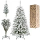 Штучна ялинка Springos Сніжна ялина Lux 220 см (5908455304030) - зображення 1