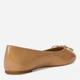 Женские балетки кожаные Ralph Lauren 371972101 36.5 Бежевые (1159852162) - изображение 4