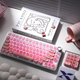 Комплект кейкапів XVX Pink Blush для клавіатури, 132 штуки - зображення 4