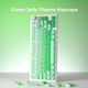 Комплект кейкапів XVX Green Jelly для клавіатури, 132 штуки - зображення 6