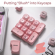 Комплект кейкапів XVX Pink Blush для клавіатури, 132 штуки - зображення 6
