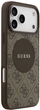 Панель Guess 4G Circle Classic Logo MagSafe для Apple iPhone 17 Pro Max Brown (3666339490034) - зображення 4