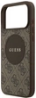 Панель Guess 4G Circle Classic Logo MagSafe для Apple iPhone 17 Pro Max Brown (3666339490034) - зображення 5