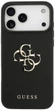 Панель Guess Grained Big 4G & Classic Logo для Apple iPhone 17 Pro Max Black (3666339524906) - зображення 3