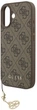 Панель Guess 4G Charms Collection MagSafe для Apple iPhone 17 Brown (3666339525613) - зображення 4