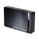 Зовнішній карман HDD 3.5" / 2.5" SATA USB 3.0 - USB ShuoLe бокс для жорсткого диска з блоком живлення Чорний корпус (CN300058) - зображення 5