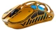 Геймерська акумуляторна, бездротова (Bluetooth + 2,4G), миша GravaStar Mercury X Pro 8K Wireless Gaming Mouse, RGB, Battle-Worn Yellow (GS_X_PRO_YLW) - зображення 1