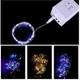 Гирлянда LED USB 3м белая для украшения интерьера создания уютного освещения на праздники и вечеринки - изображение 3