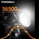 Лампа LED 200W YNRAY200 для видеосъемки с регулировкой цвета 2700-6500K яркое освещение для студии - изображение 6