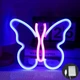 Нічний світильник Neon Amazing для дітей форма метелика м'яке світло для створення затишної атмосфери - зображення 4