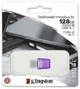 Флеш пам'ять USB Kingston DataTraveler MicroDuo 3С 128GB USB 3.2 Gen1 + Type-C Silver/Purple (DTDUO3CG3/128GB) - изображение 5