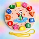 Детская интерактивная игрушка "Пингвин " Penguin Clock развивающая игра Монтессори в форме часов, 17 см, разноцветный (101115866) - изображение 1