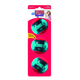 Іграшка для собак малих порід KONG Squeezz Action Ball Red м'яч-піщалка, червоний M - 6,4 см (3 шт) - зображення 1