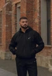 Мужской спортивный костюм Windrunner ветровка и штаны из влагостойкой ткани чёрный/L - изображение 6