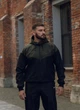 Мужской спортивный костюм Windrunner ветровка и штаны из влагостойкой ткани хаки-чёрный/XL - изображение 7