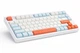 Клавиатура Беспроводная VGN V87 Orange-White Механическая (2.4G/Bluetooth/USB type-c) RGB Подсветка , 87% - изображение 3
