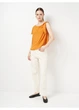 Блуза SHEIN L Оранжевый 0-2557 - изображение 3