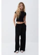 Топ H&M S Черный 1212805 - изображение 1
