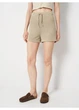 Шорти H&M XS Темно-бежевий 1073207 - зображення 1