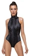 Боди женское Cottelli Collection Body Snake Черный L - изображение 2