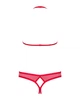 Комплект женского белья Obsessive 870SEC3 Set Красный S/M - изображение 3