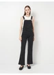 Джинсовый комбинезон H&M 38 Черный 1103177_02 - изображение 1