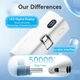Батарея універсальна VENTION 4800mAh 22,5W PD, USB-C In/Out, LED display, with built-in USB-C cable Blue (FHQL0) - зображення 4