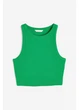 Топ H&M S Зеленый 1049251 - изображение 1