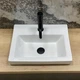 Умивальник врізний VBI Acquaro S 445x350 прямокутний, білий (VBI-018056) - зображення 4