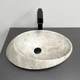 Умывальник накладной VBI Rotello 510х375 овальный, бежевый матовый (VBI-017103) - изображение 6