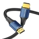 Кабель HDMI M - M, 1.5 м, V2.1, 8K 60Гц обплетення, синій, Aluminum Alloy Type Vention - изображение 2