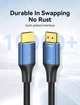 Кабель HDMI M - M, 1.5 м, V2.1, 8K 60Гц обплетення, синій, Aluminum Alloy Type Vention - изображение 3