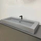 Умывальник накладной VBI VIESTE 1185х490 прямоугольный, серый матовый (VBI-016803) - изображение 1