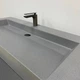 Умывальник накладной VBI VIESTE 1185х490 прямоугольный, серый матовый (VBI-016803) - изображение 3