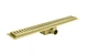 Душовий трап з нержавіючої сталі SUS304 Koer FD35-70x600-Brushed Gold (AC0717) AC0717 - изображение 1