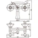 Змішувач для ванни Haiba Dominox 142 матовий (HB0066) HB0066 - изображение 2