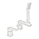 Змішувач для ванни Haiba Kubus 022 (3-hole) (HB3957) HB3957 - зображення 1