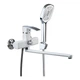 Змішувач для ванної Mixxus Magnum 006 (Euro) White-Chrome (MI6202) MI6202 - зображення 1