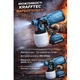 Краскопульт аккумуляторный пульверизатор Krafftec 45 В портативный краскораспылитель для покраски стен и потолка с регулировкой ширины ручной распылитель фабры 1000 мл - изображение 3
