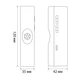 LED Светильник аккумуляторный с датчиком движения VIDEX VL-NL108W 28977 - изображение 12