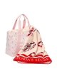 Плед Victoria's Secret Cozy Plush Sherpa Blanket Candy Canes Рожевий (27267010PL) - изображение 3