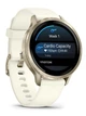 Смарт-годинник Garmin Venu 4 41 mm Lunar Gold with Bone Silicone Band (010-03013-00/40) - изображение 3