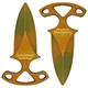 Ножі тичкові CS GO (GOLD) - зображення 1