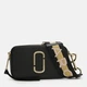 Сумка кросс-боди через плечо женская из натуральной кожи маленькая Marc Jacobs BG-MJ-02 Черная (191267756943) - изображение 1