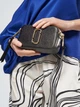 Сумка кросс-боди через плечо женская из натуральной кожи маленькая Marc Jacobs BG-MJ-02 Черная (191267756943) - изображение 2